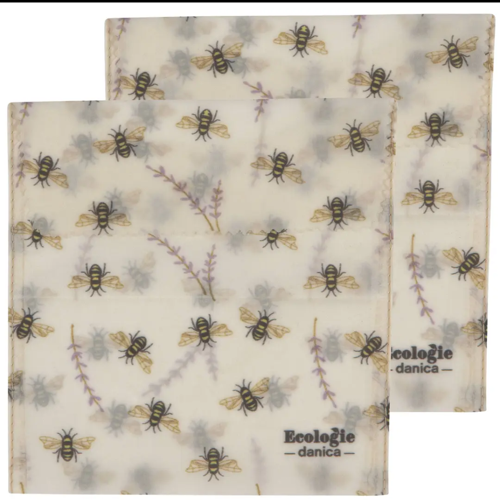Bees Beeswax Sandwich Bags