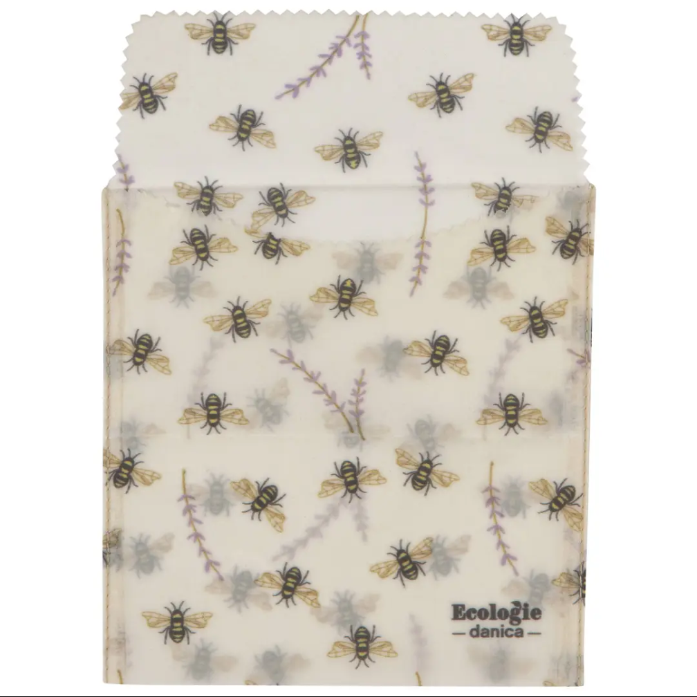 Bees Beeswax Sandwich Bags